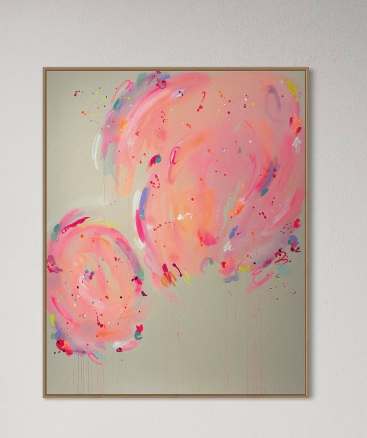 TANZ AM HIMMEL NO.4 | 100x125cm