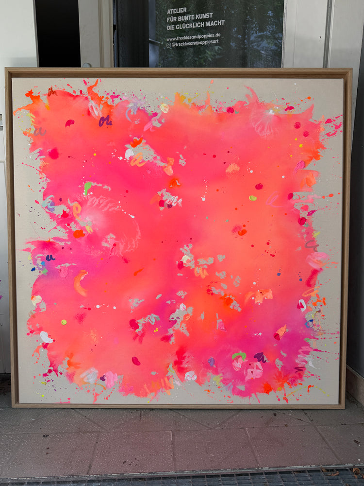 HAPPY | 100x100cm