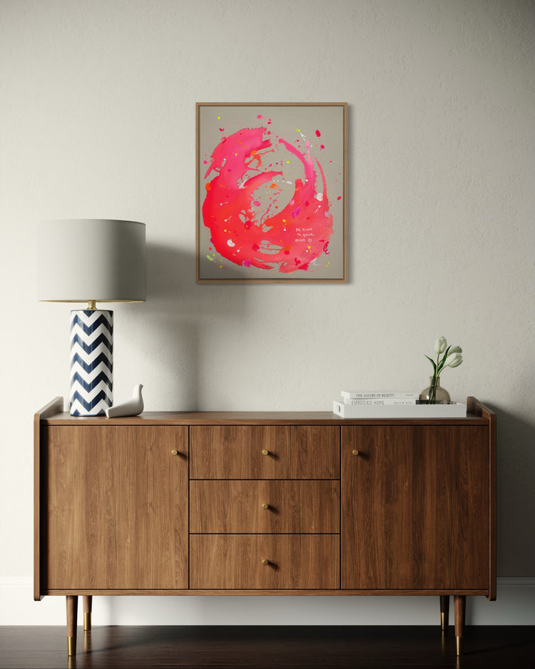 BE KIND TO YOUR MIND No.31 | 50x60 (tiefe Leinwand)