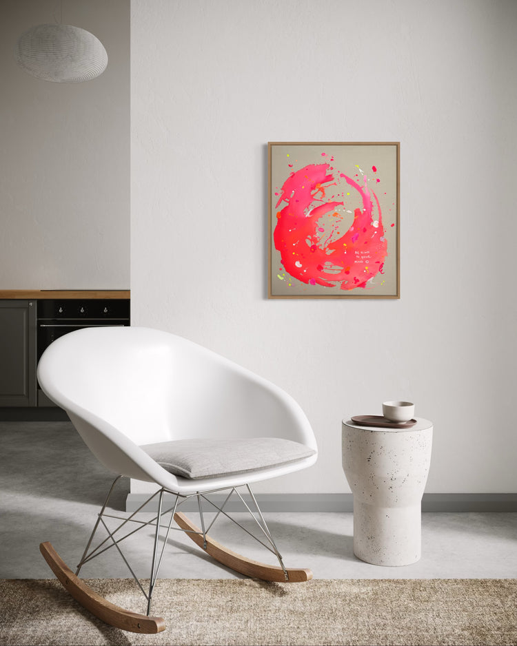 BE KIND TO YOUR MIND No.31 | 50x60 (tiefe Leinwand)