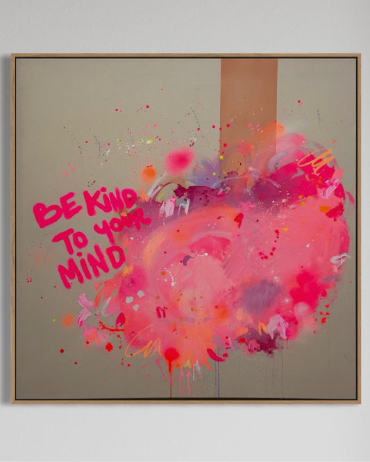 BE KIND | 100x100cm