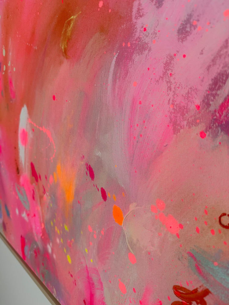 BUNTE GEDANKEN | 100x100cm