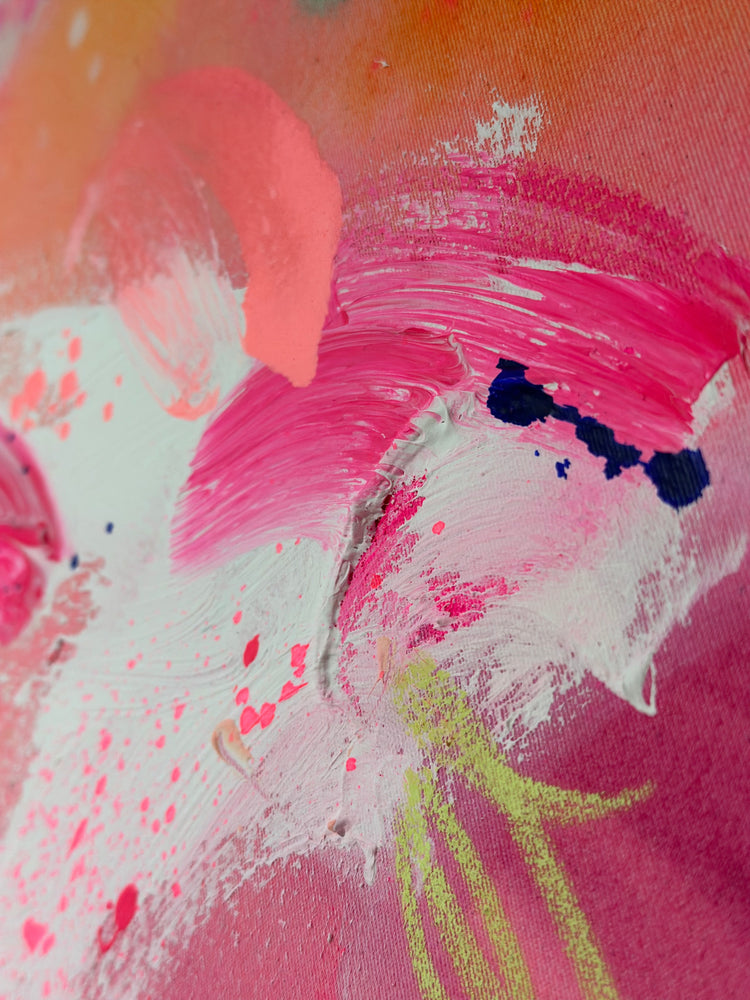 BUNTE GEDANKEN | 100x100cm