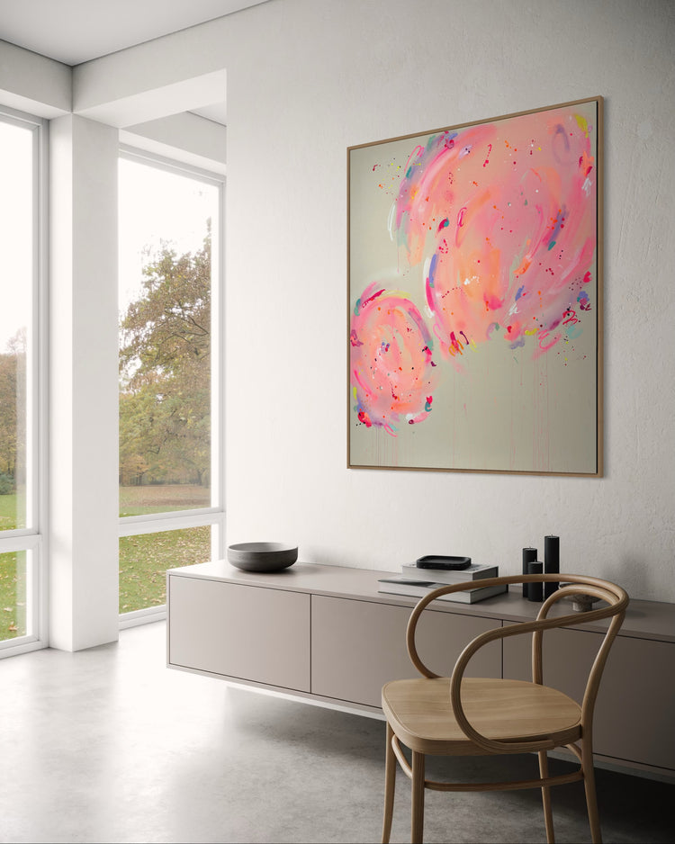 TANZ AM HIMMEL NO.4 | 100x125cm