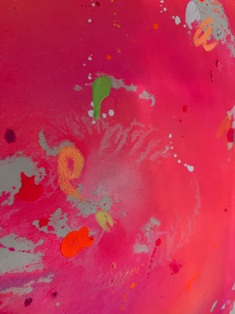 HAPPY | 100x100cm