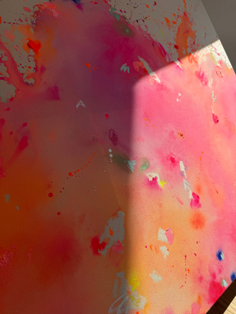 HAPPY Pink Pop | 140x90cm