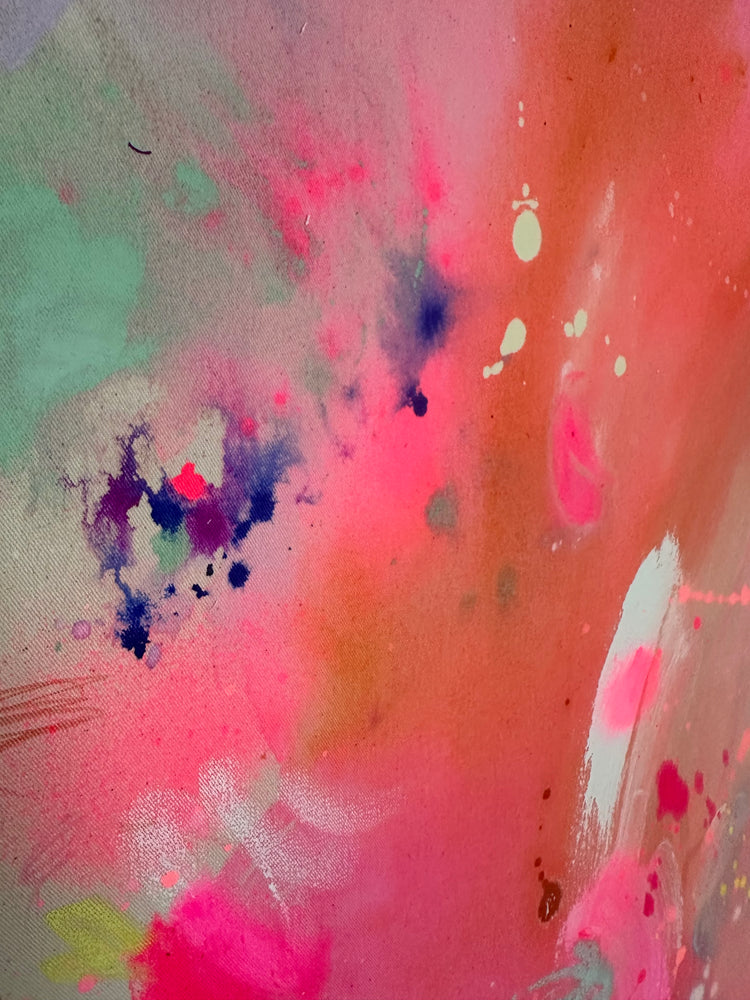 BUNTE GEDANKEN | 100x100cm