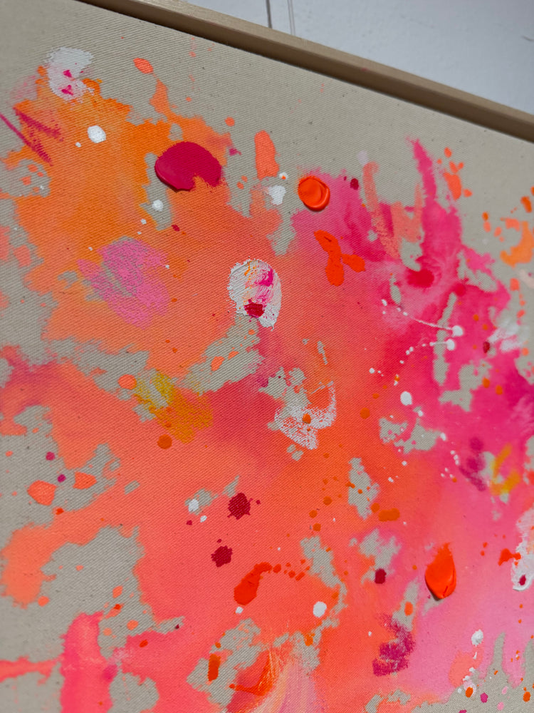 HAPPY PEACHY 02/26 | 30x30cm