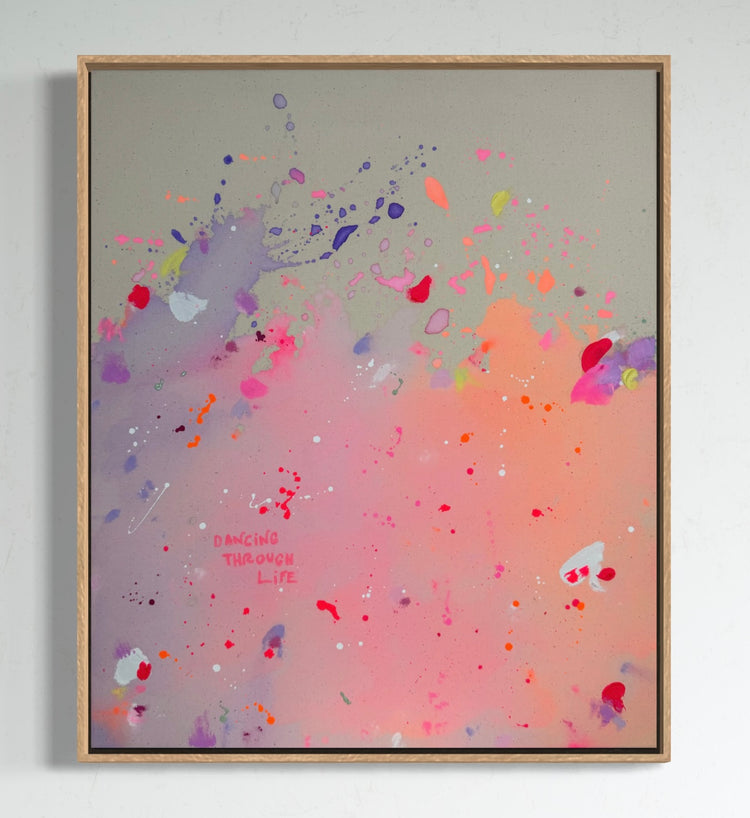 DANCING THROUGH LIFE | 50x60cm