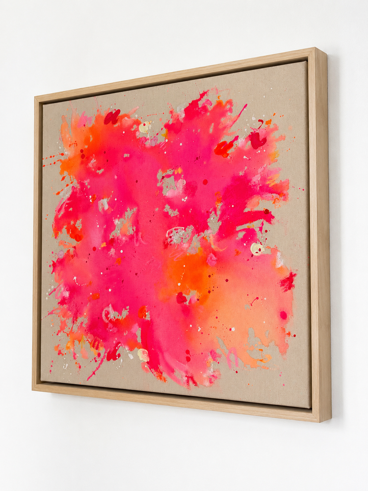 HAPPY PEACHY PINK 01/26 | 60x60cm