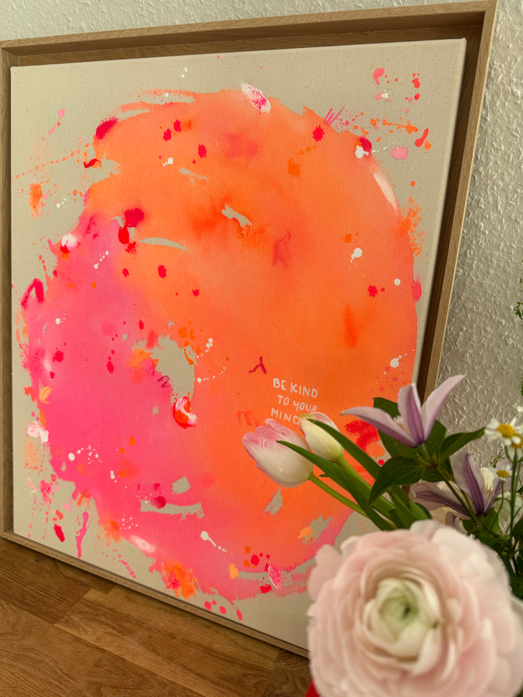 BE KIND TO YOUR MIND | 50x60