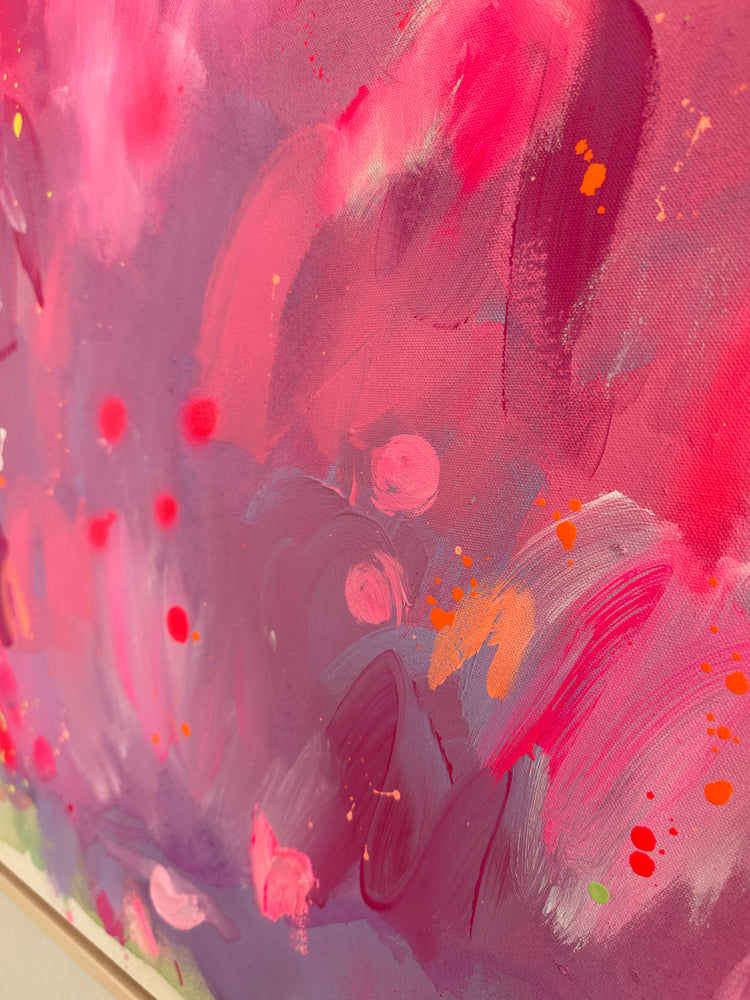 FRÜHLINGSWIESE | 100x100