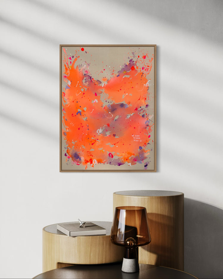 BE KIND TO YOUR MIND | 60x80