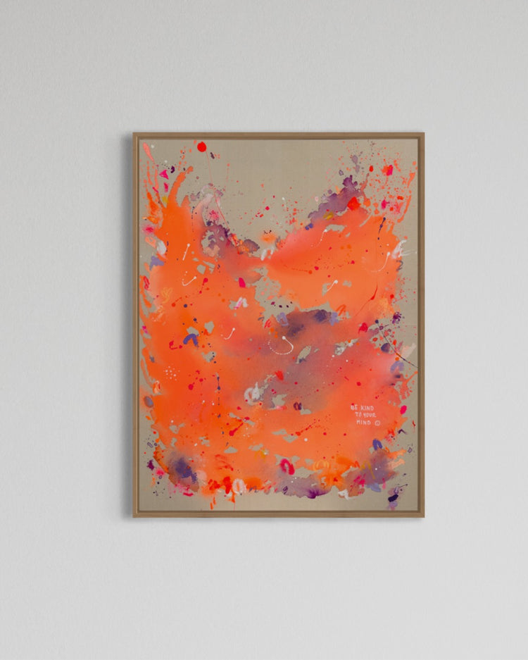 BE KIND TO YOUR MIND | 60x80