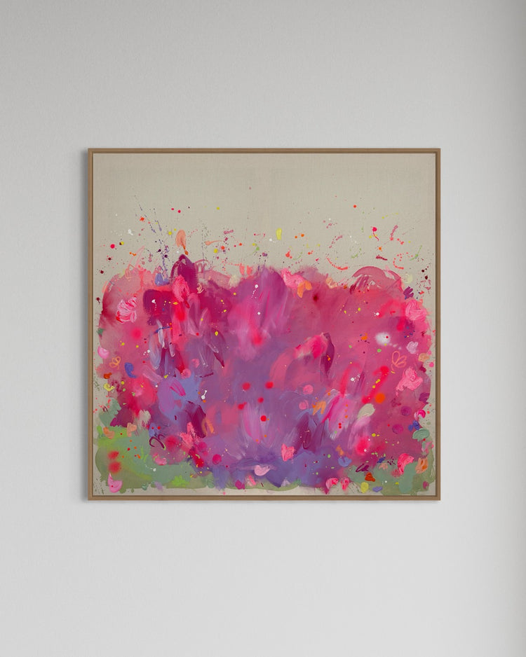 FRÜHLINGSWIESE | 100x100