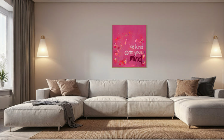 BE KIND PINK | 80x100