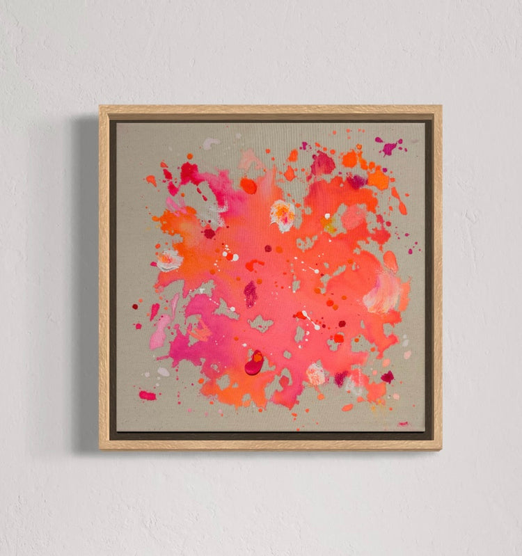 HAPPY PEACHY 01/26 | 30x30cm