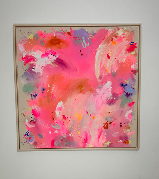 BUNTE GEDANKEN | 100x100cm