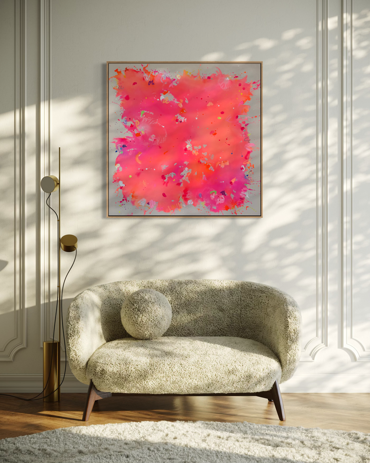 HAPPY | 100x100cm
