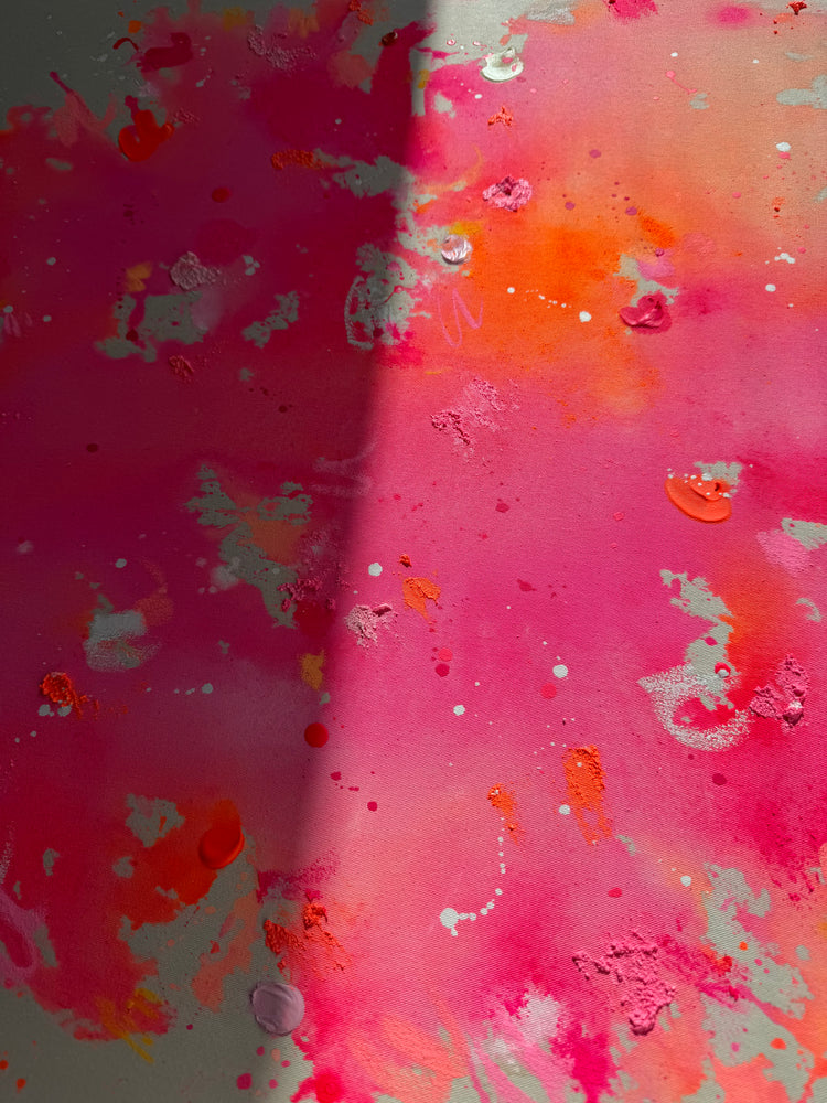 HAPPY PEACHY PINK 01/26 | 60x60cm