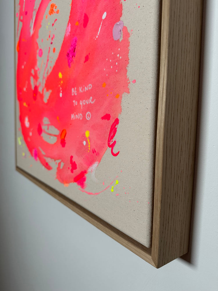 BE KIND TO YOUR MIND No.31 | 50x60 (tiefe Leinwand)