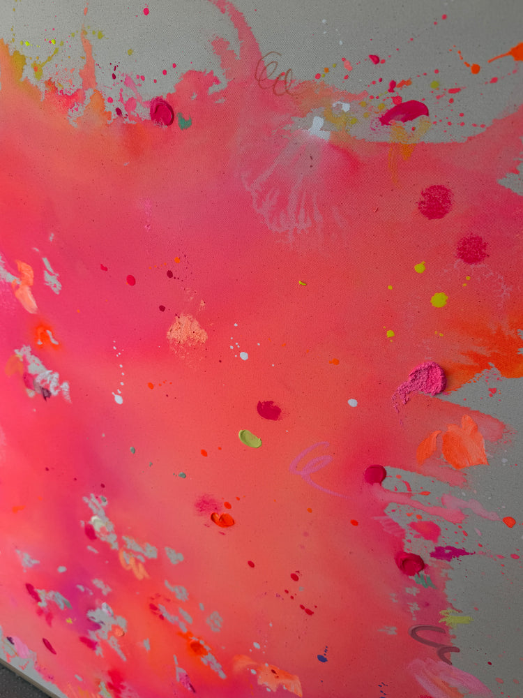 HAPPY | 100x100cm