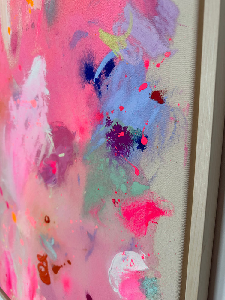 BUNTE GEDANKEN | 100x100cm