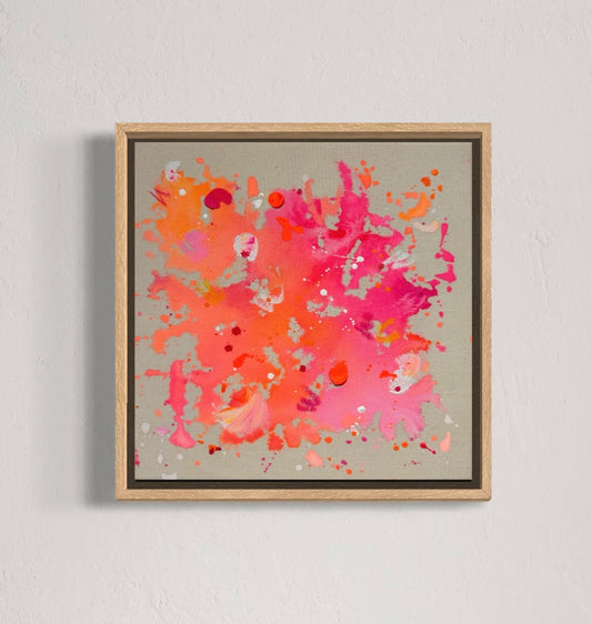 HAPPY PEACHY 02/26 | 30x30cm