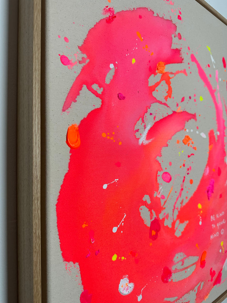 BE KIND TO YOUR MIND No.31 | 50x60 (tiefe Leinwand)