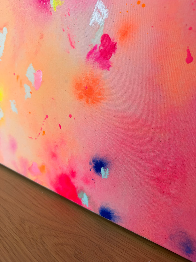 HAPPY Pink Pop | 140x90cm