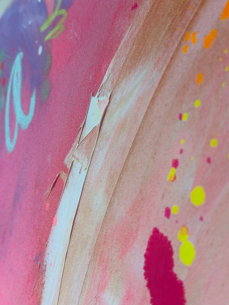 BUNTE GEDANKEN | 100x100cm