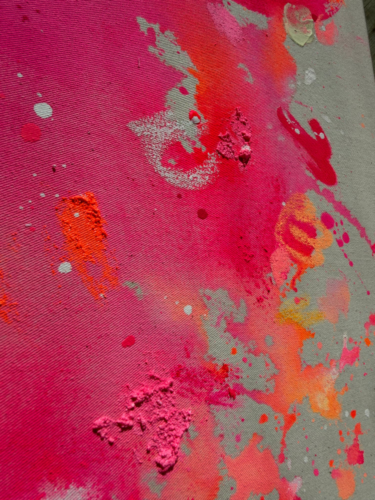 HAPPY PEACHY PINK 01/26 | 60x60cm
