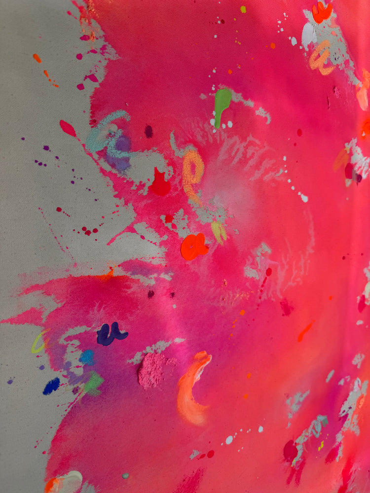 HAPPY | 100x100cm