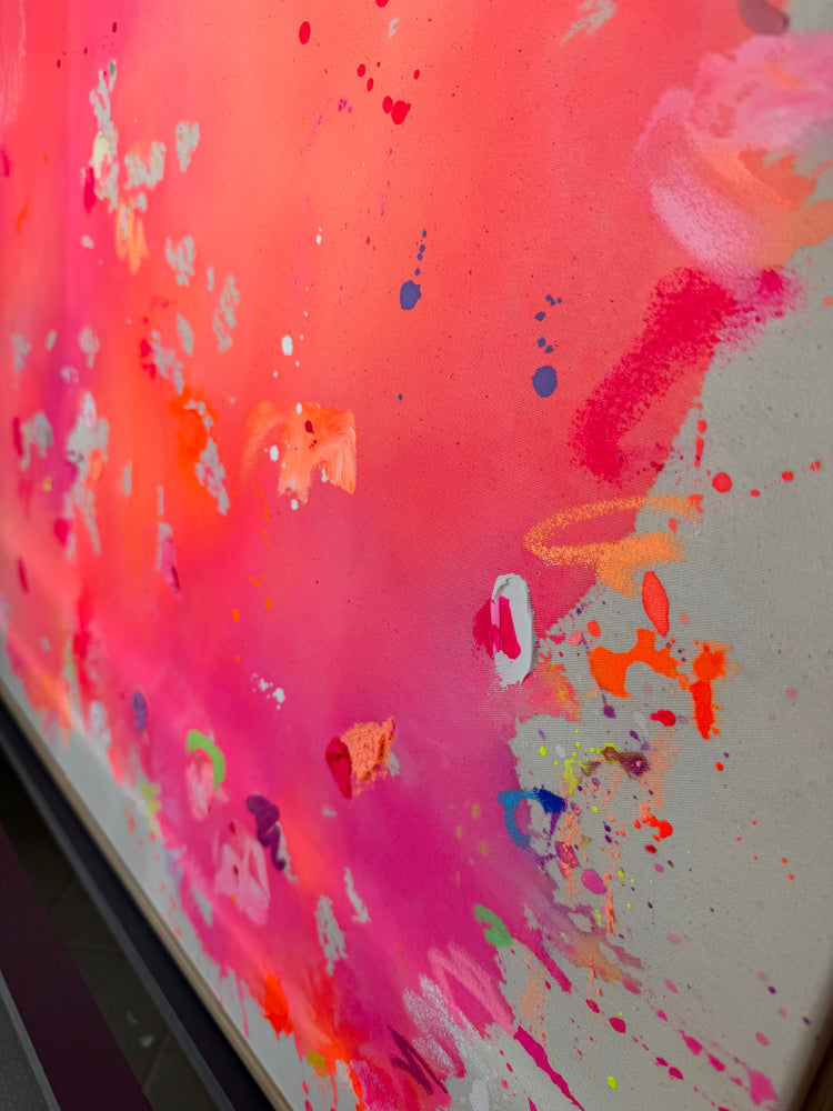 HAPPY | 100x100cm