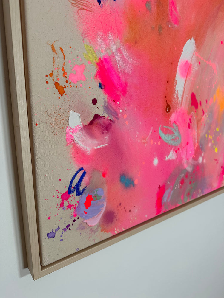 BUNTE GEDANKEN | 100x100cm