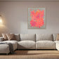 HAPPY PEACHY PINK | 100x120