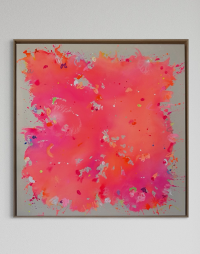 HAPPY | 100x100cm
