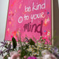 BE KIND PINK | 80x100