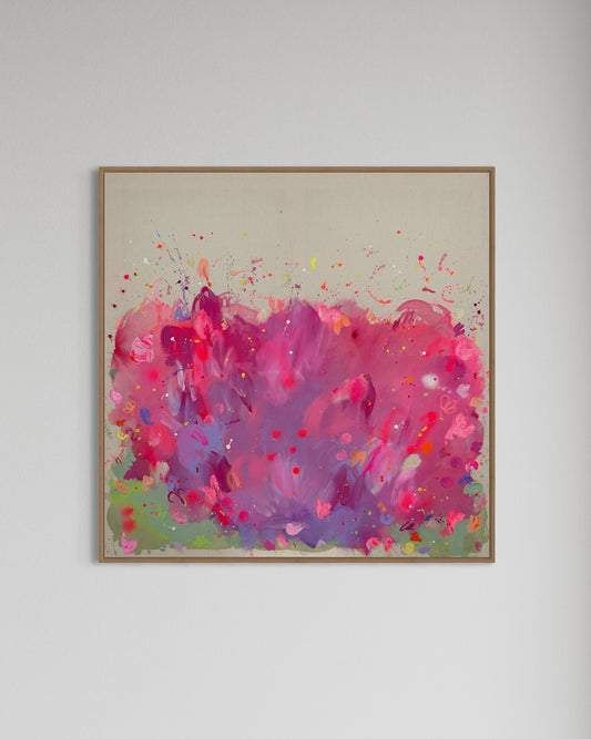 FRÜHLINGSWIESE | 100x100