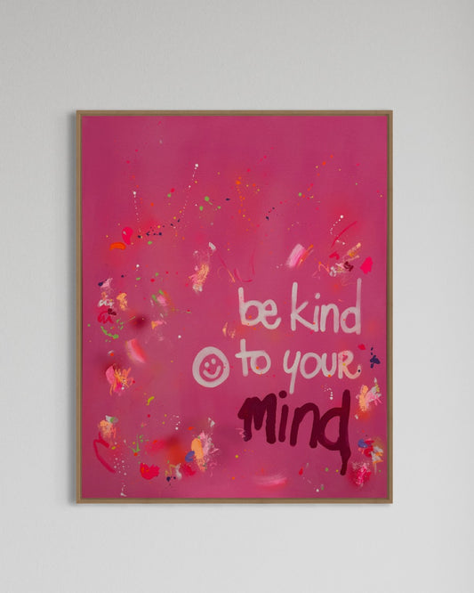 BE KIND PINK | 80x100